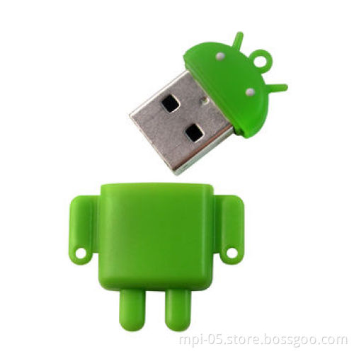 custom android robot usb flash drive